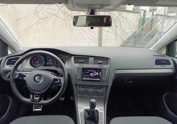 Volkswagen Golf cena 40900 przebieg: 165600, rok produkcji 2013 z Puck małe 154